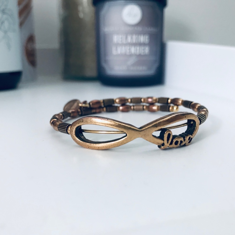 Alex and Ani Vintage 66 Infinity Wrap Bracelet